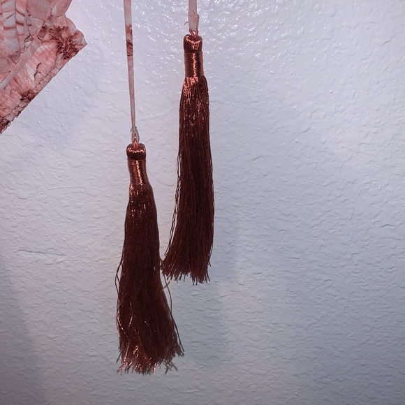 ALEXIS *Tilia* pink floral off shoulder tiered midi dress w drawstring belt XS - Picture 7 of 9